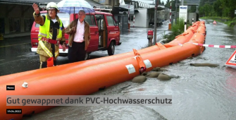 Gut vorbereitet dank PVC-Hochwasserschutz